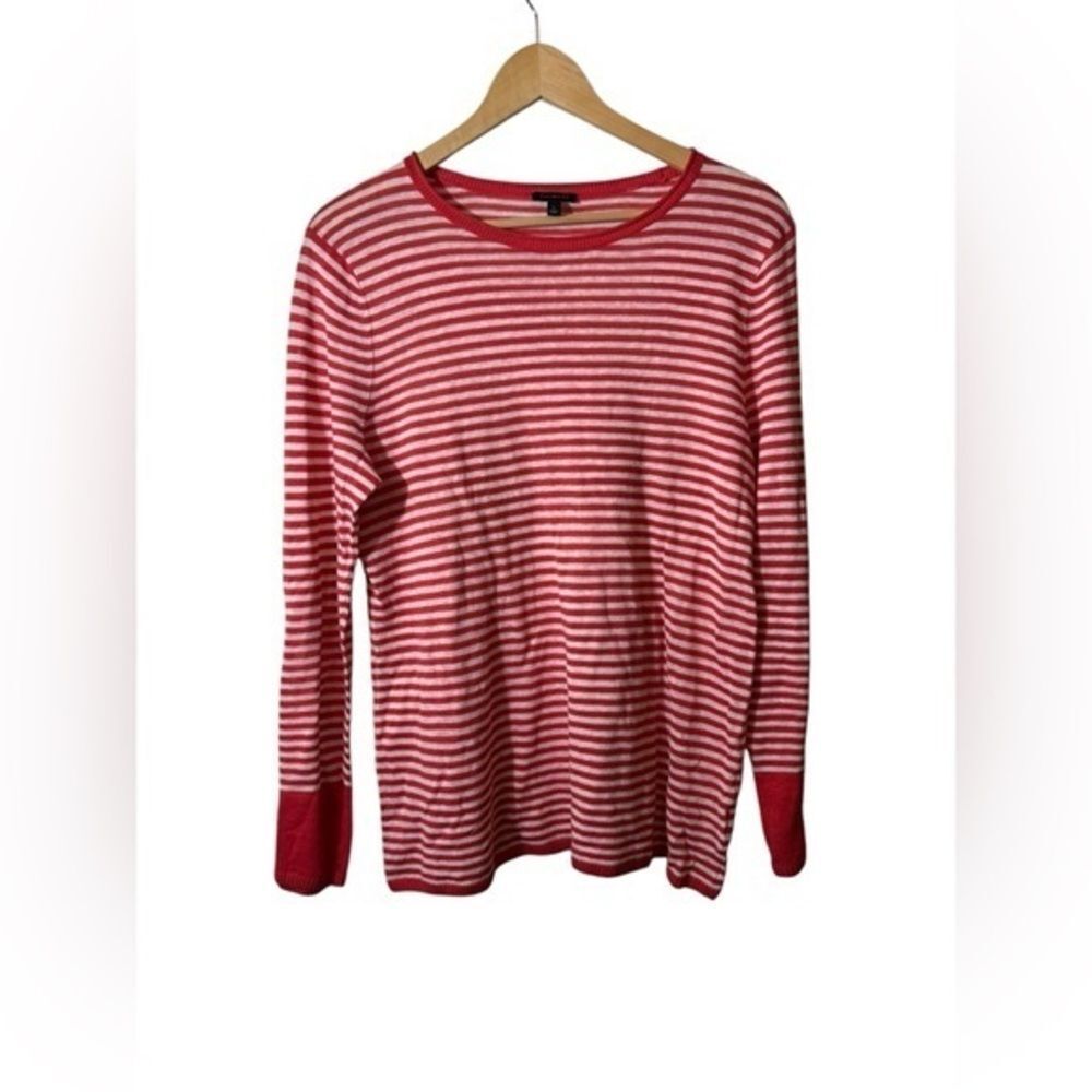 Talbots Striped sweater top large